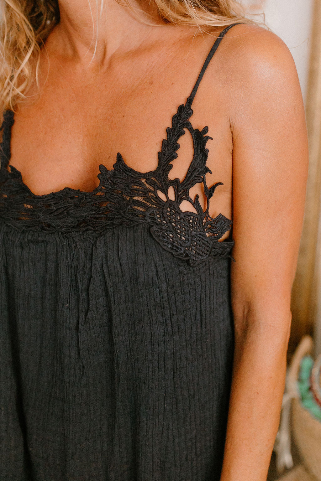 Ambre Long Dress Coal