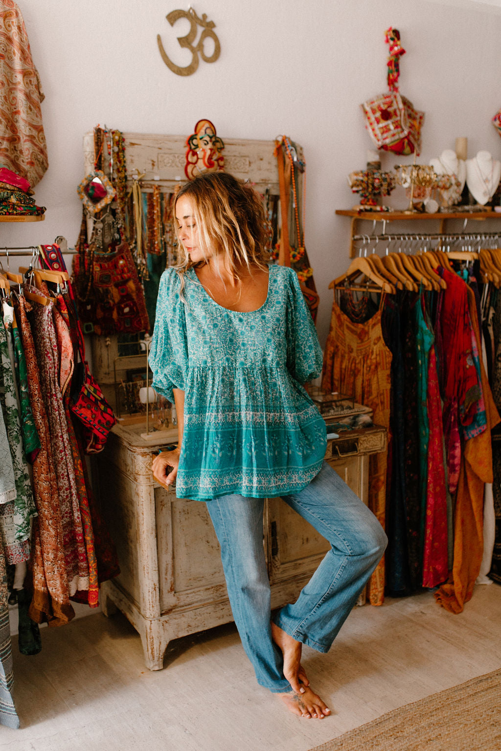 Scarlett 3/4 Sleeves Tunic