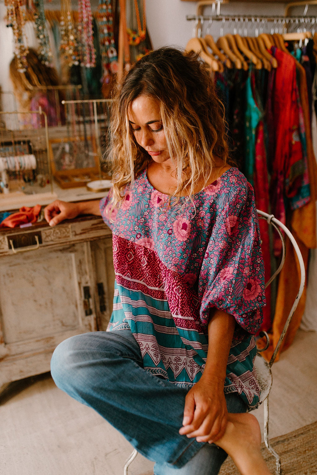 Scarlett 3/4 Sleeves Tunic