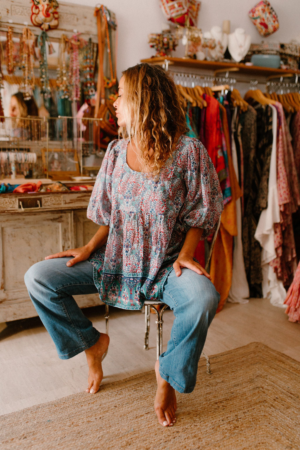 Scarlett 3/4 Sleeves Tunic
