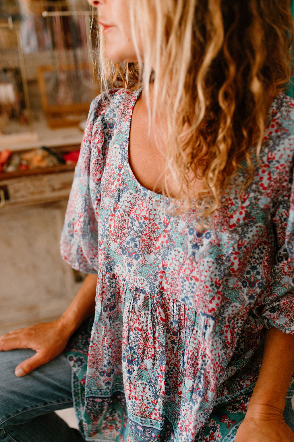 Scarlett 3/4 Sleeves Tunic