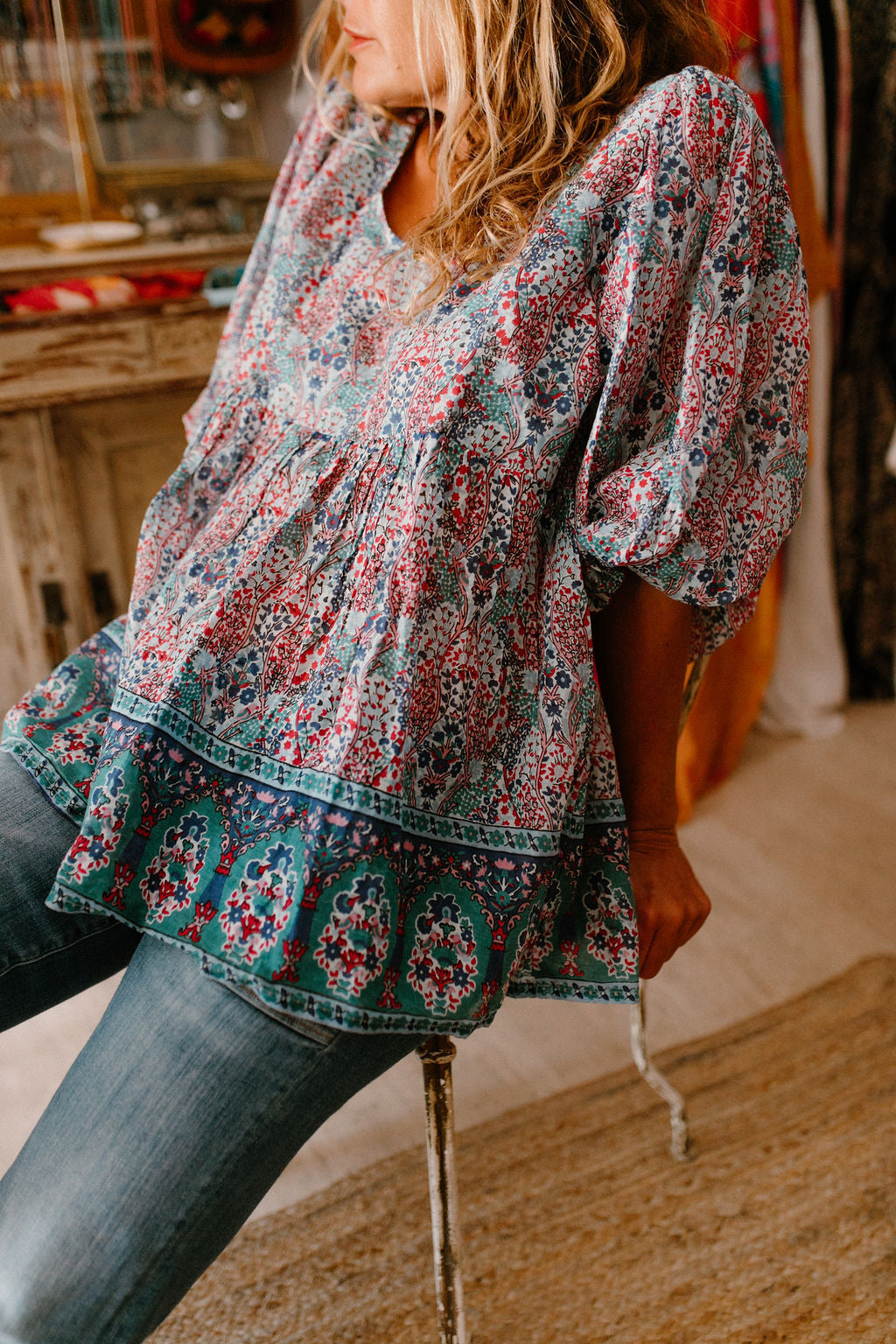 Scarlett 3/4 Sleeves Tunic