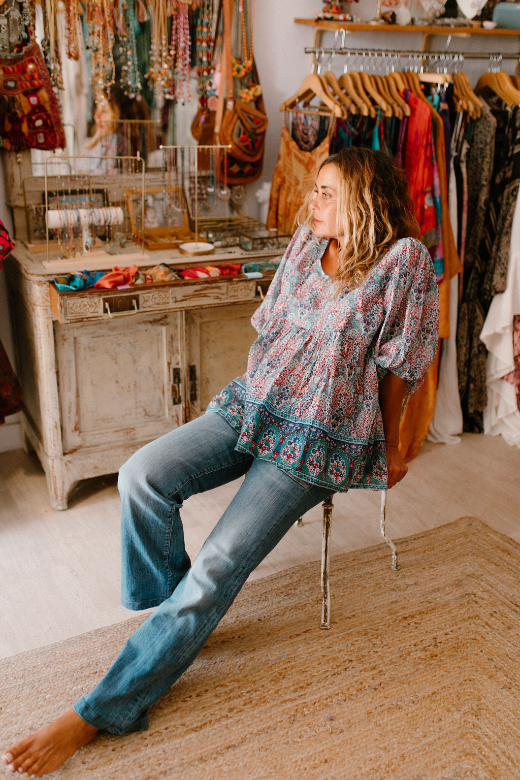 Scarlett 3/4 Sleeves Tunic