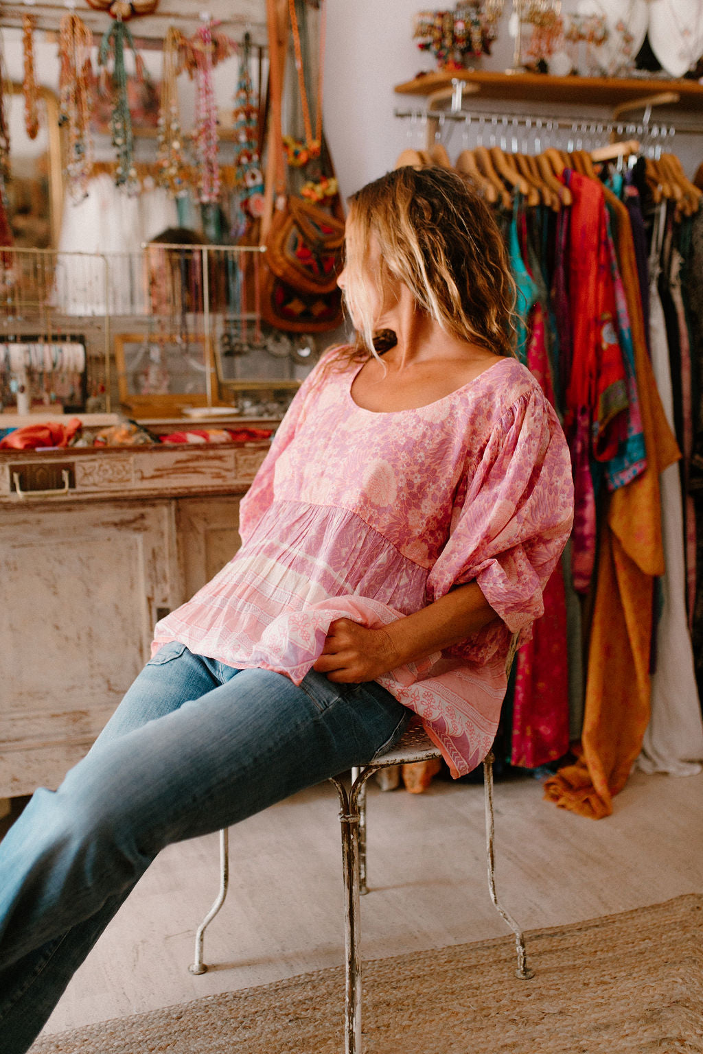 Scarlett 3/4 Sleeves Tunic