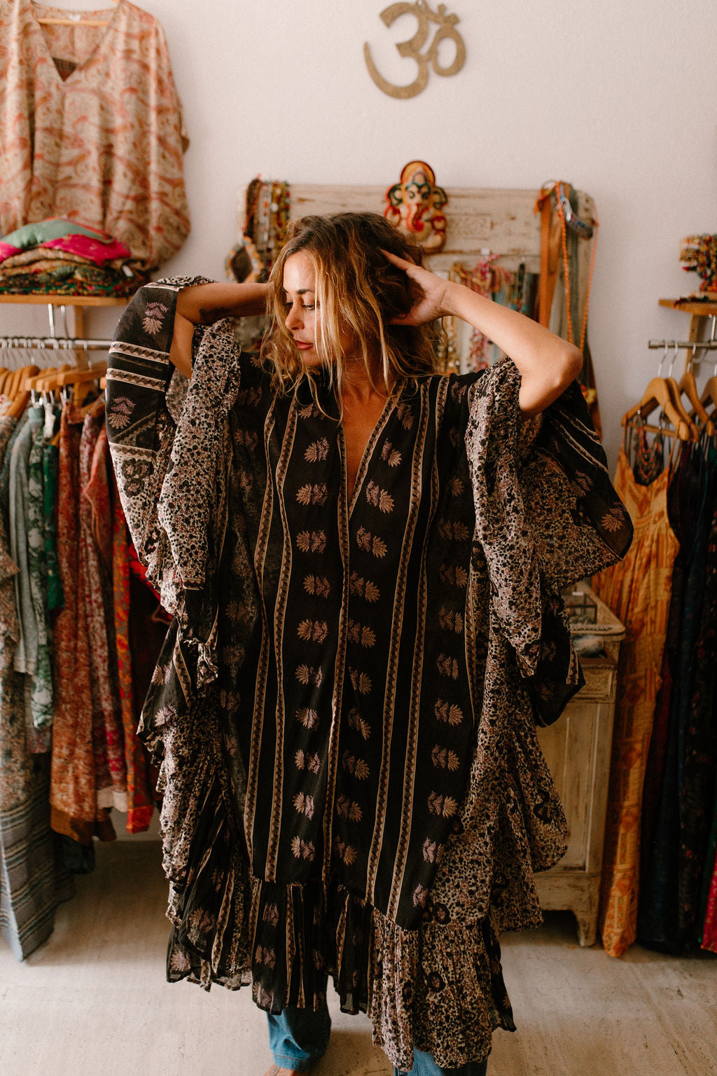 Satine Kimono Print