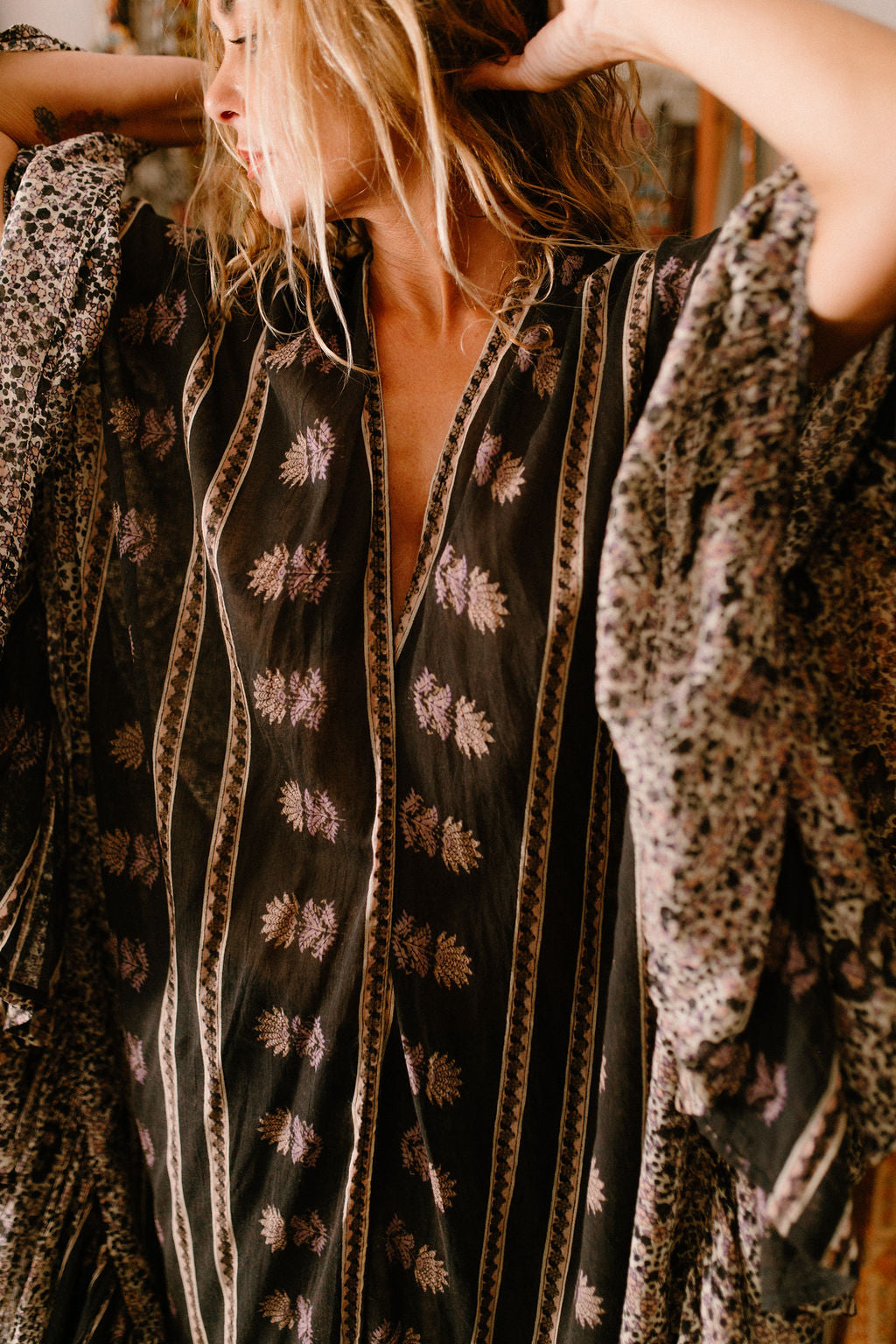 Satine Kimono Print