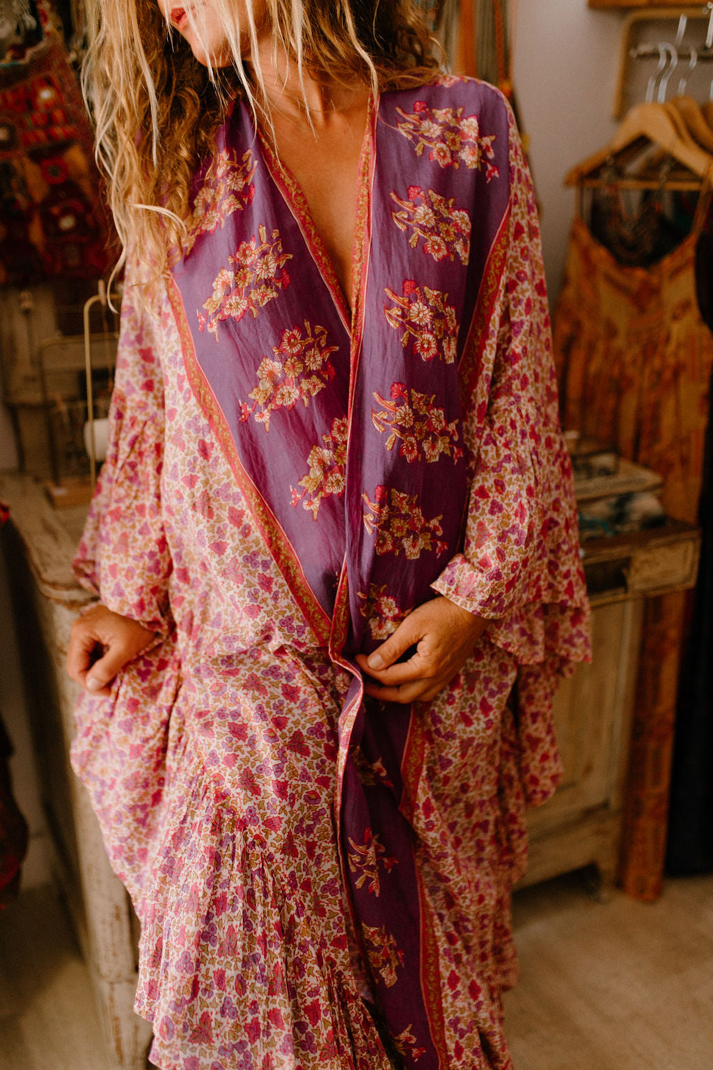 Satine Kimono Print