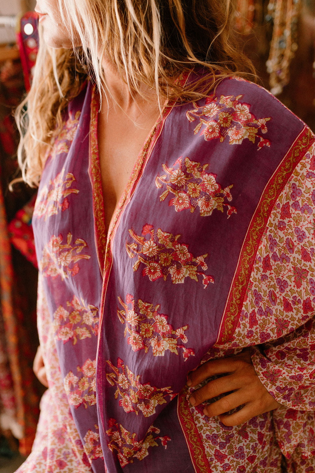Satine Kimono Print