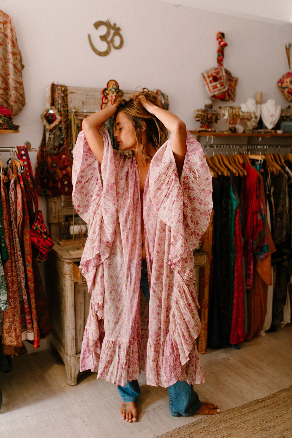 Satine Kimono Print