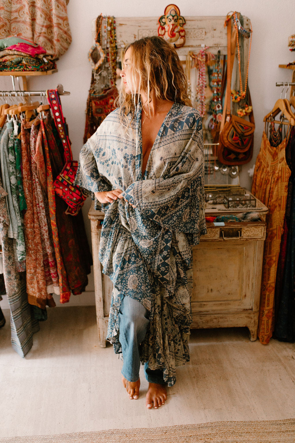 Satine Kimono Print