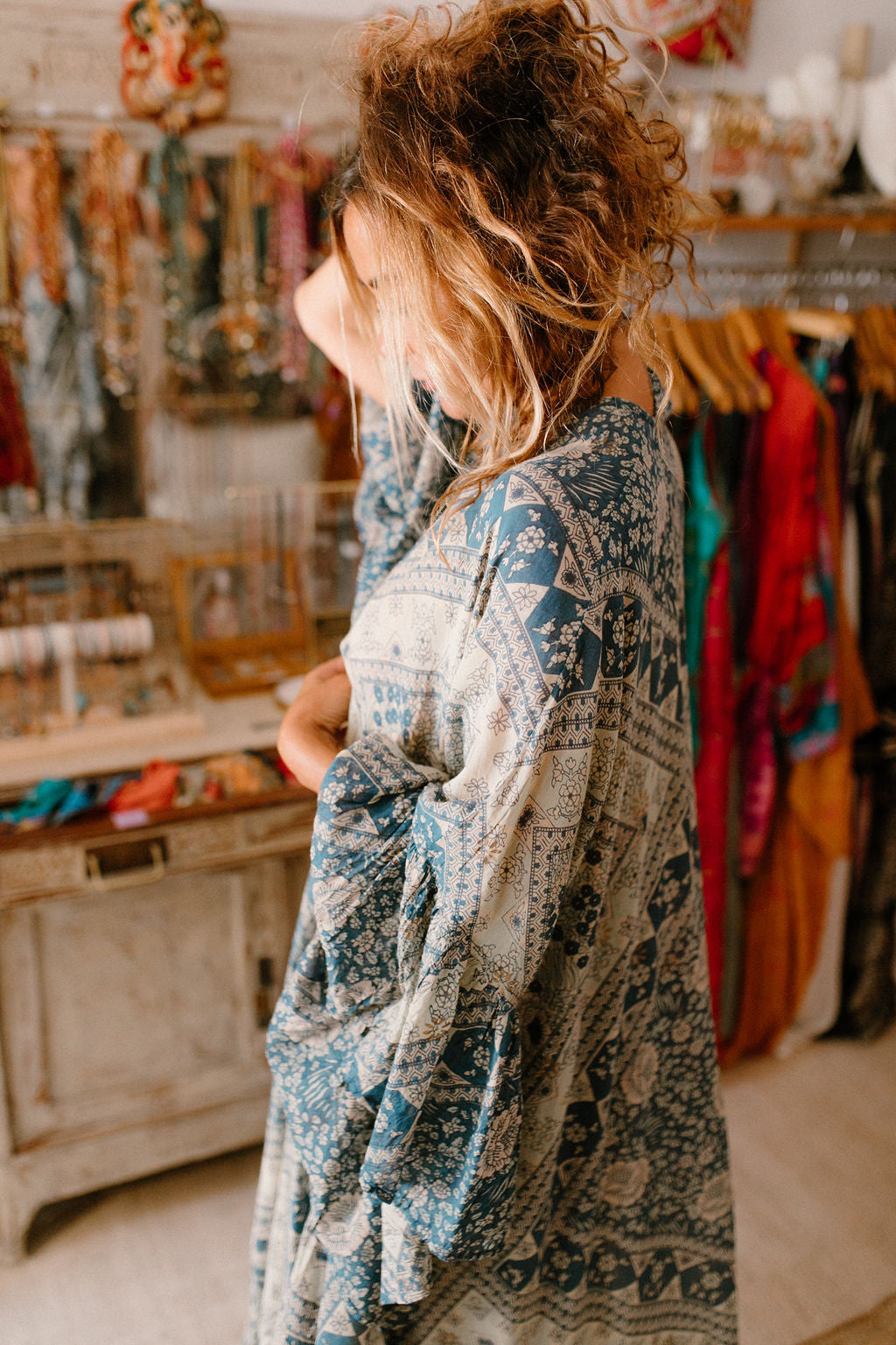 Satine Kimono Print