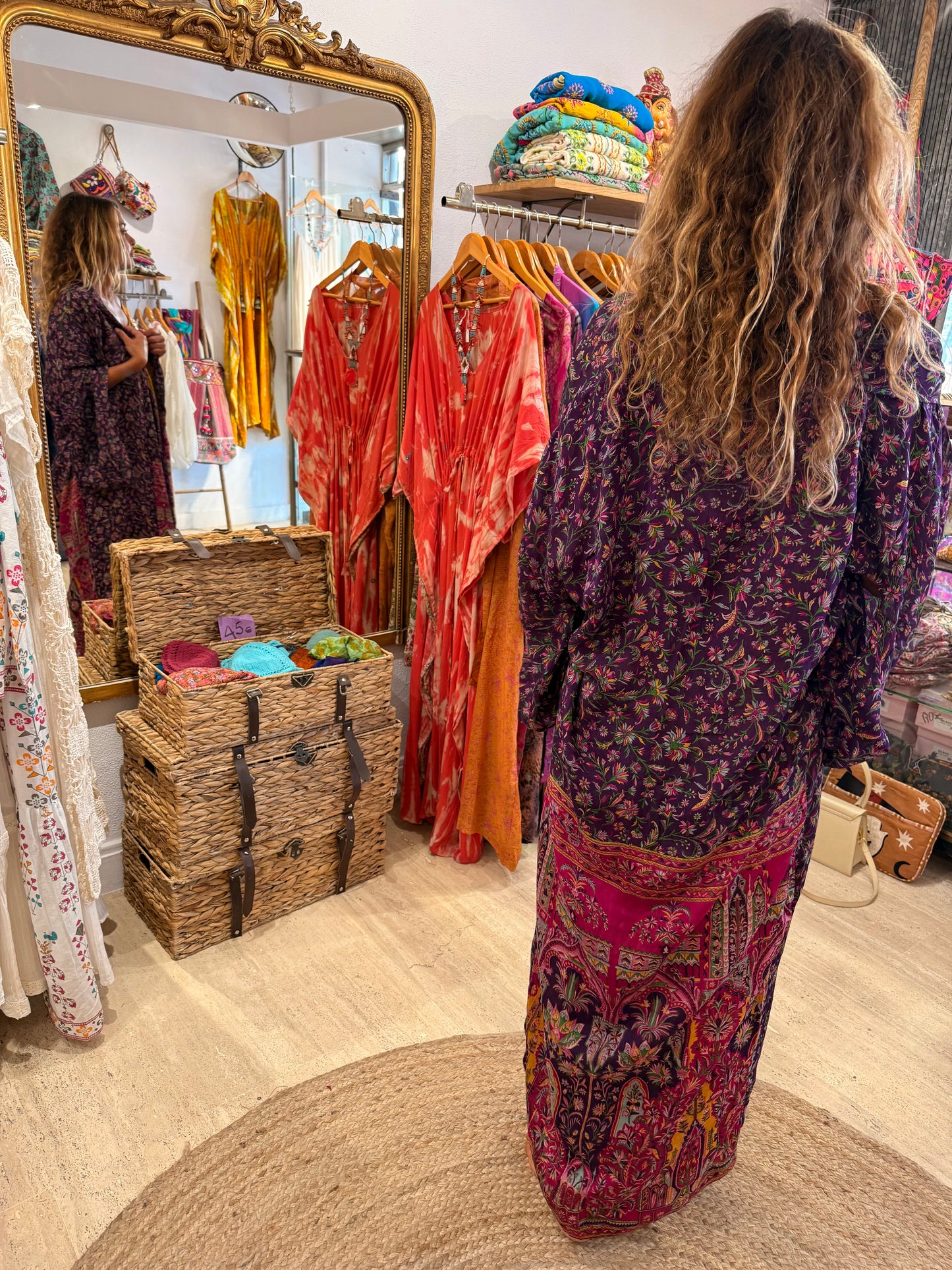 Kimono Silk Purple