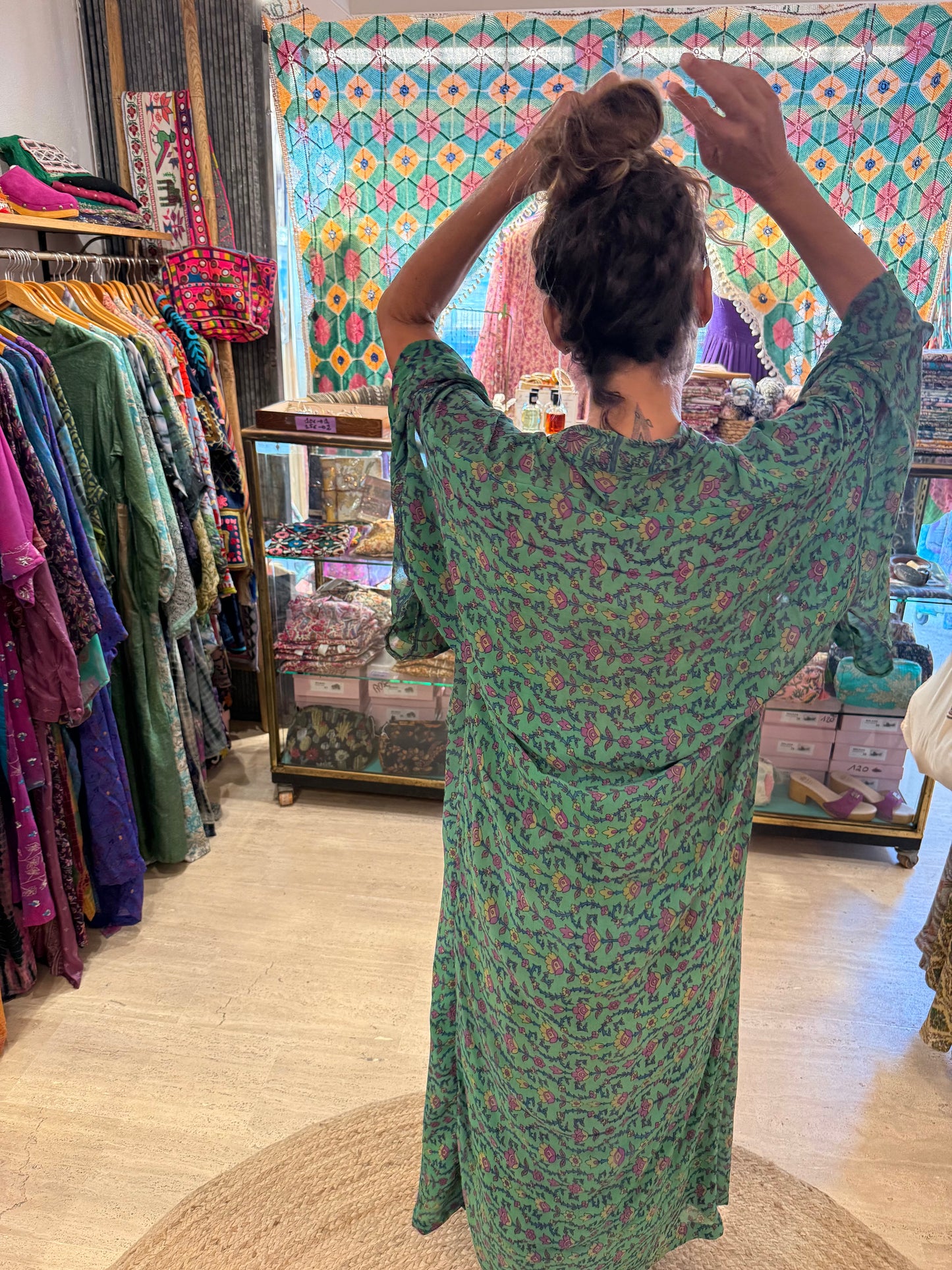 Kimono Silk Green