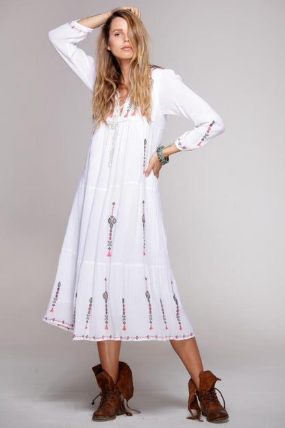 Isabelle Embroidered Dress 2019