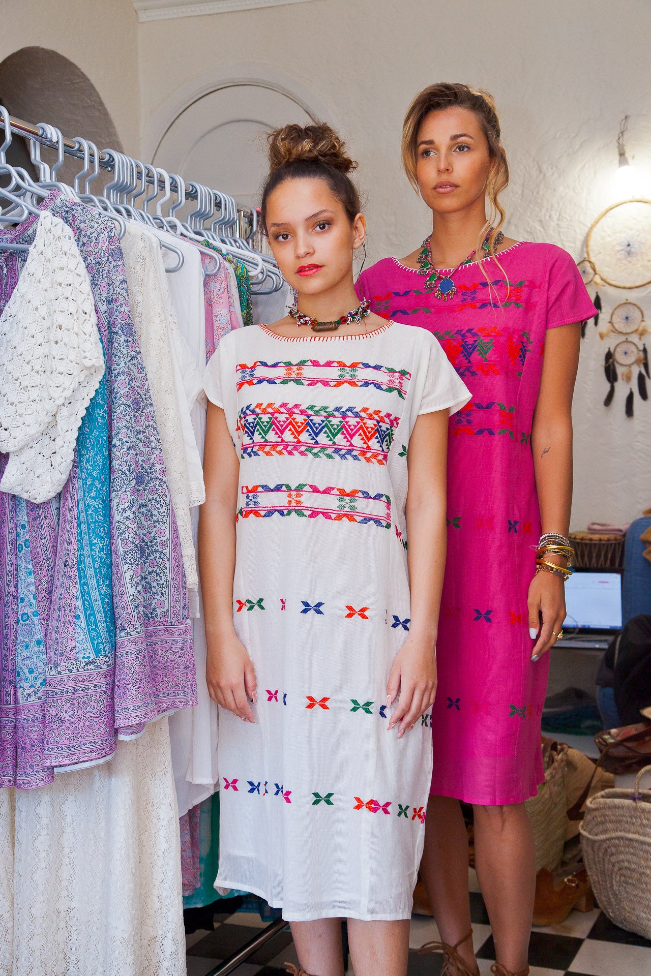 Wipil Embroidered Mexican Dress