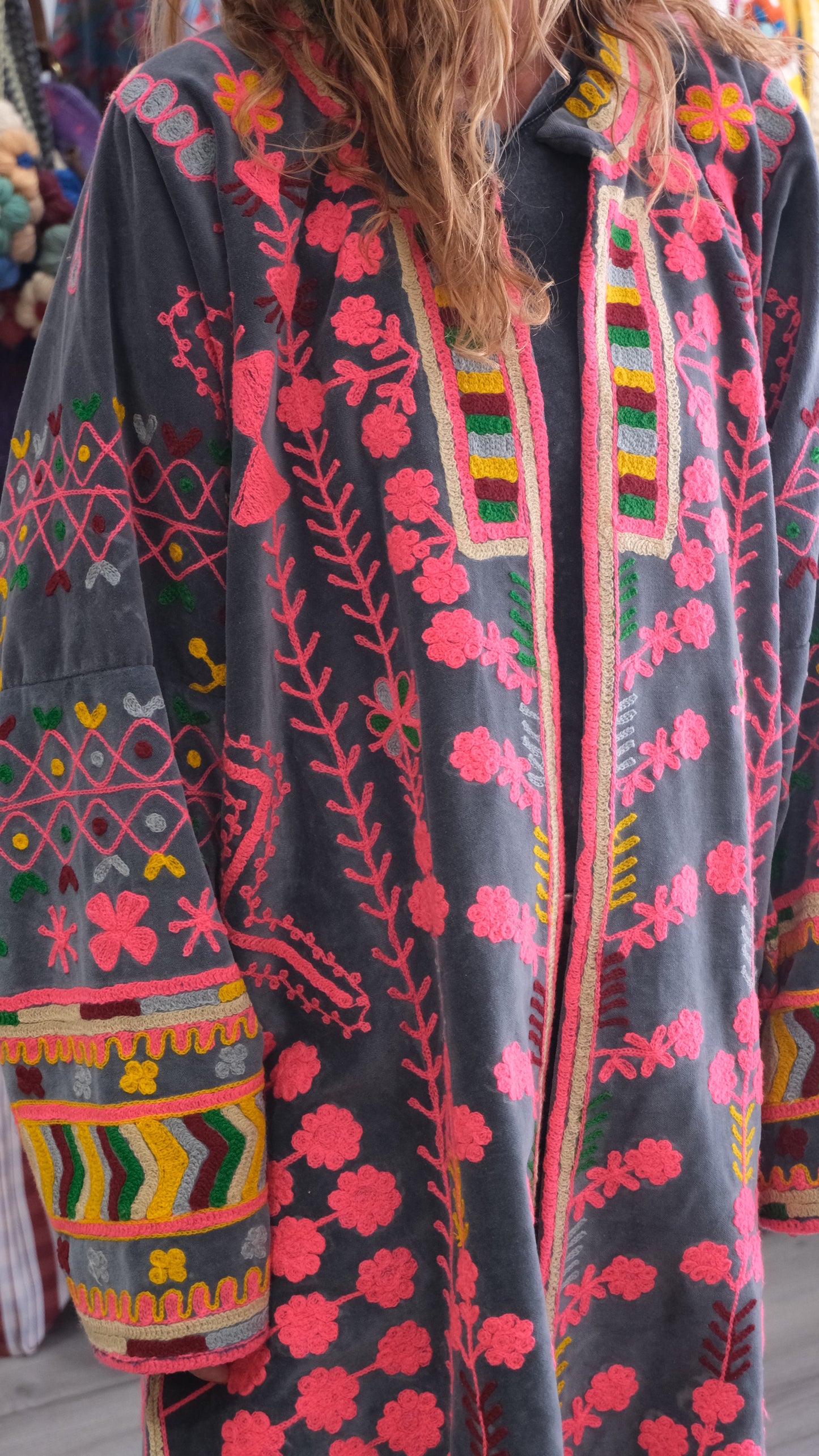 MANTEAU GREY NEON
