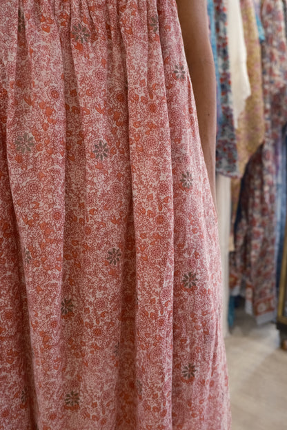 CAMELIA RED & PINK PRINT