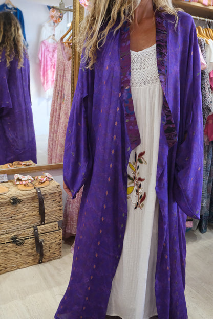 Kimono Silk Purple