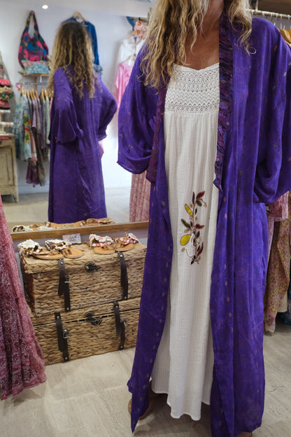 Kimono Silk Purple