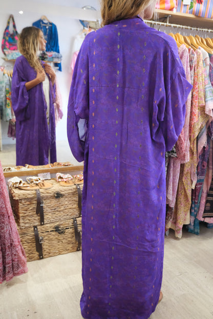 Kimono Silk Purple