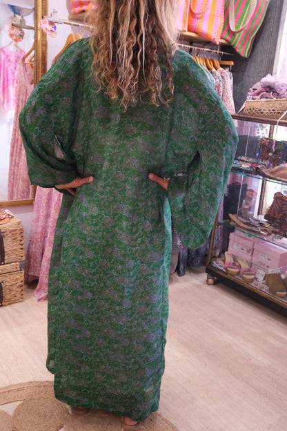 Kimono Silk Green