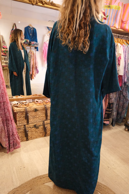 Kimono Silk Blue