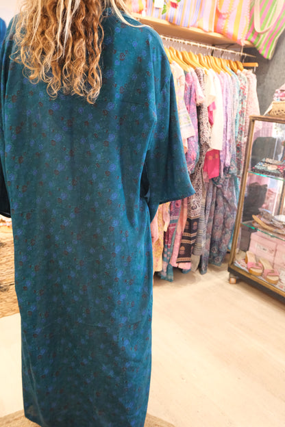 Kimono Silk Blue