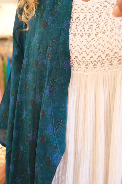 Kimono Silk Blue