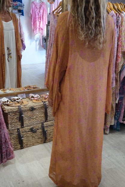Kimono Silk Yellow