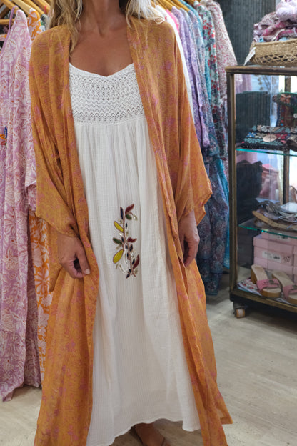 Kimono Silk Yellow