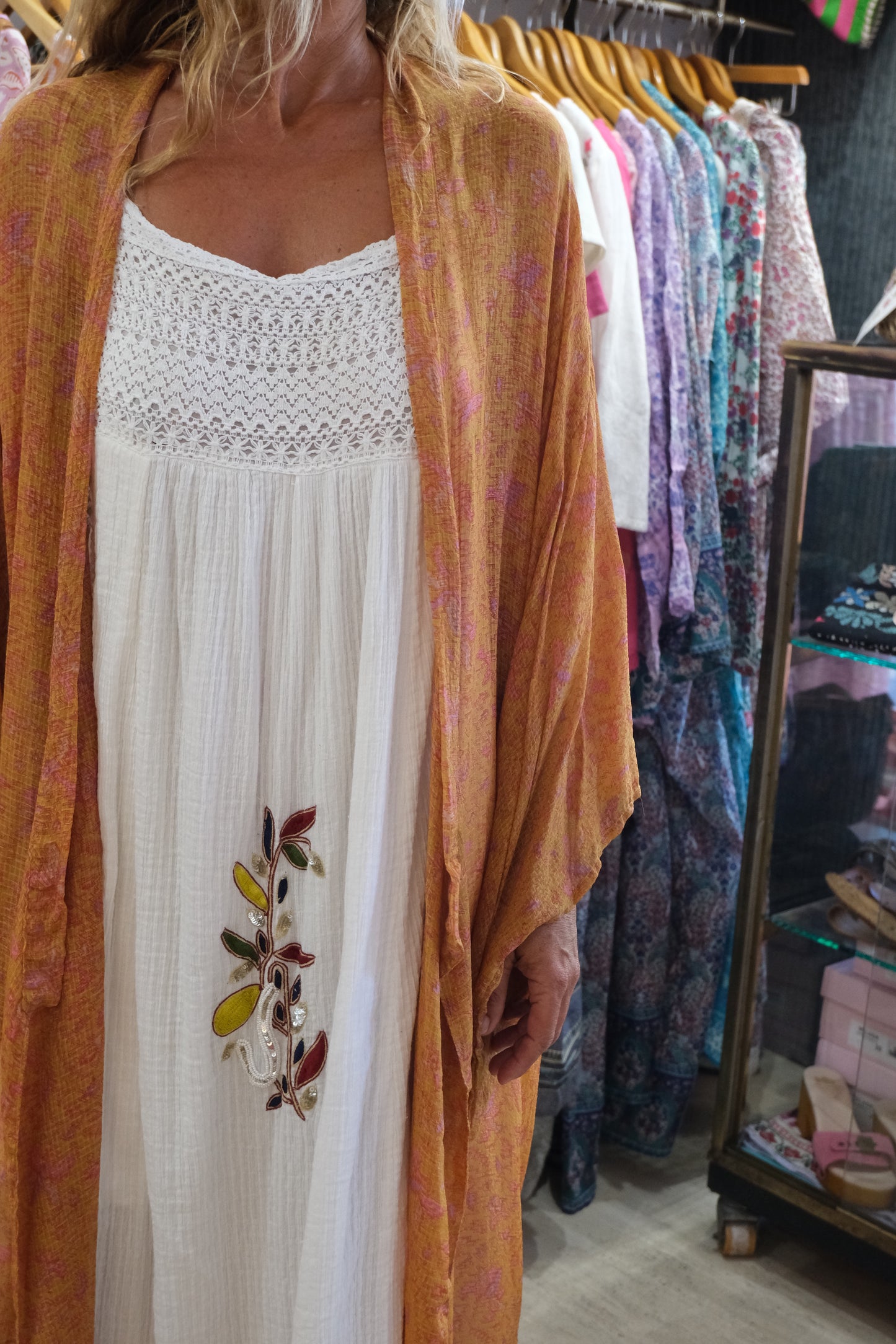 Kimono Silk Yellow