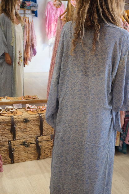 Kimono Silk Light Blue