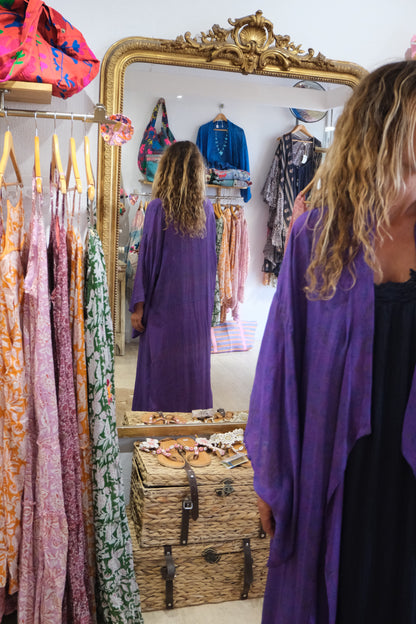 Kimono Silk Purple