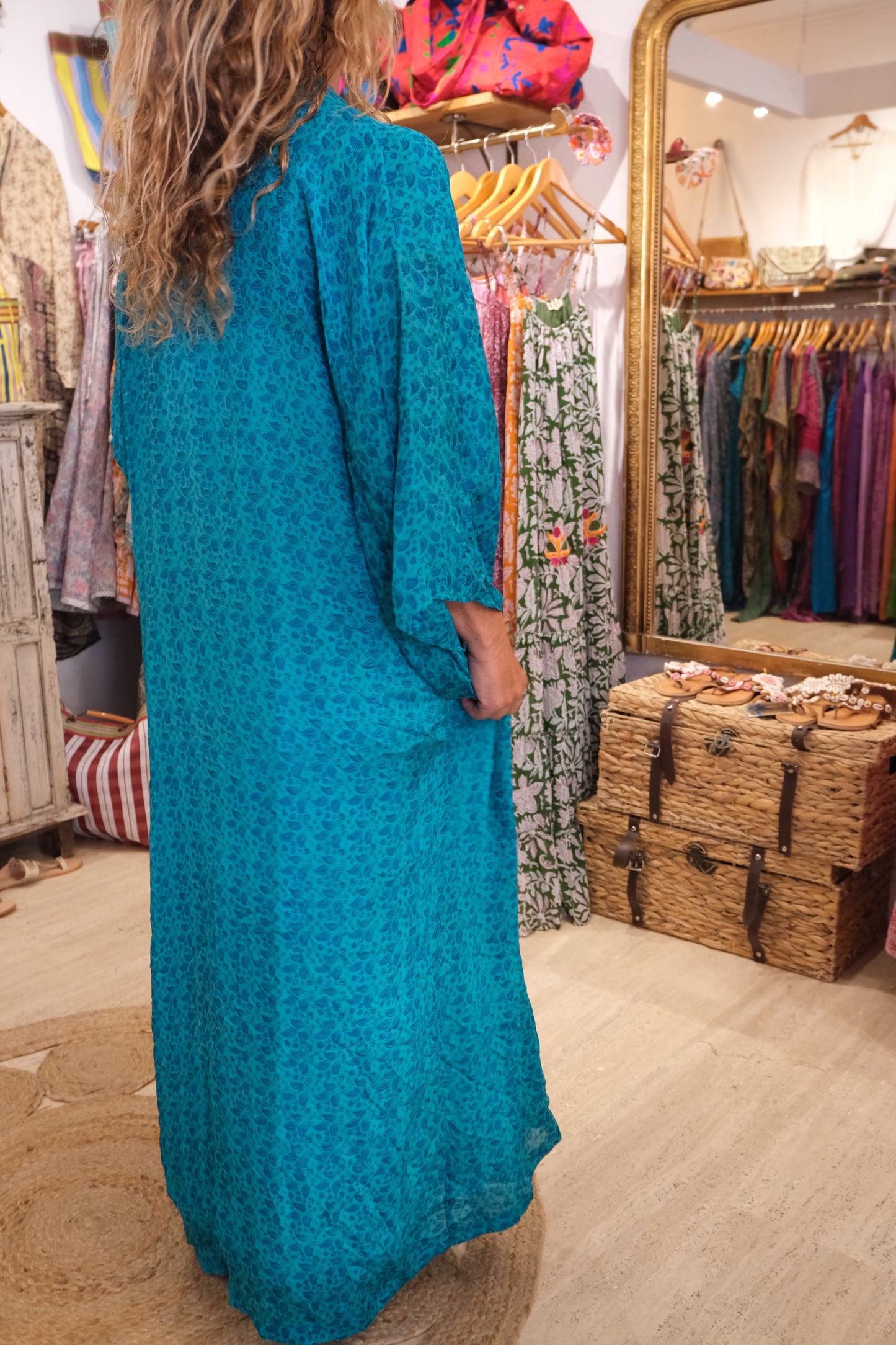 Kimono Bright Blue