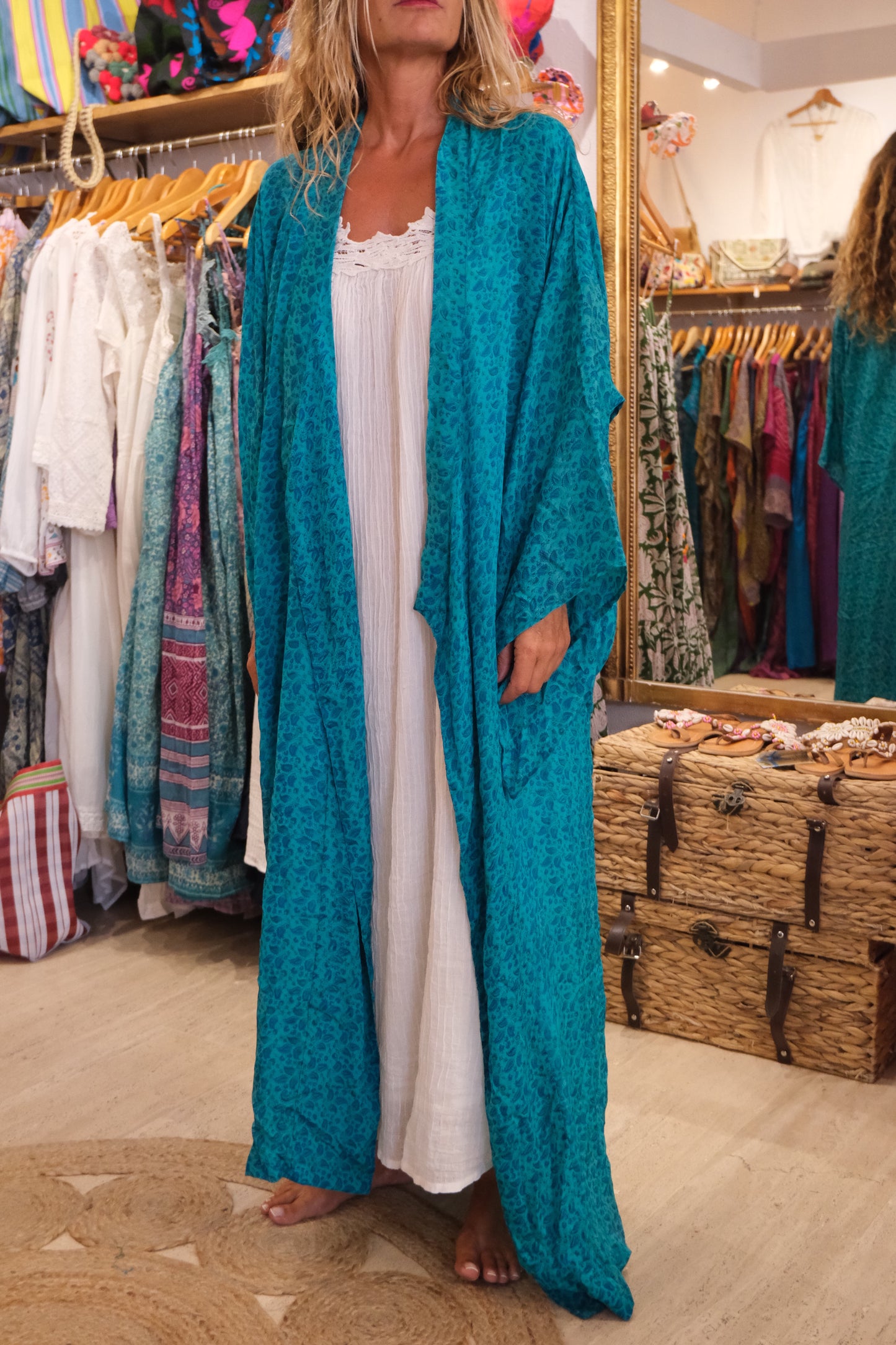 Kimono Bright Blue