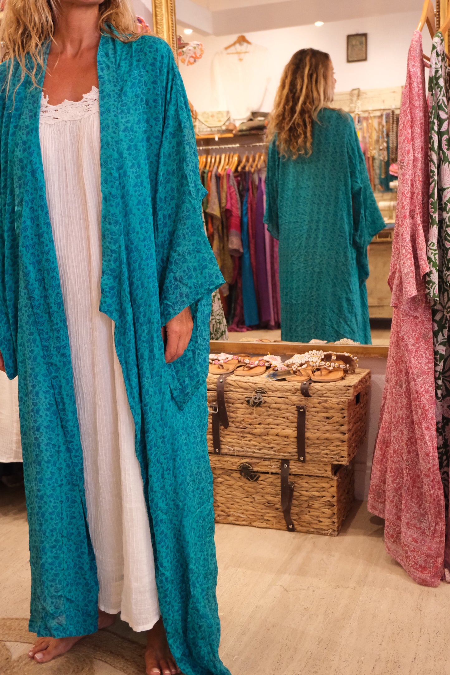 Kimono Bright Blue