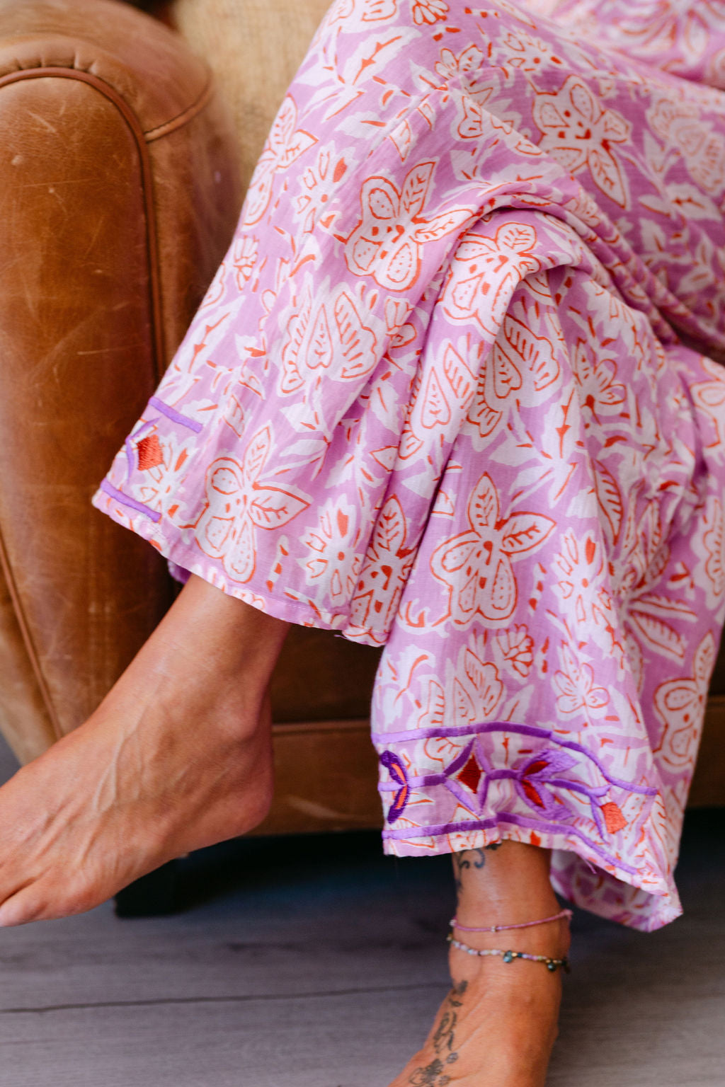 LOLA PANT LILA PRINT