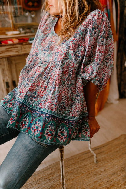 Scarlett  3/4 Sleeves Tunic
