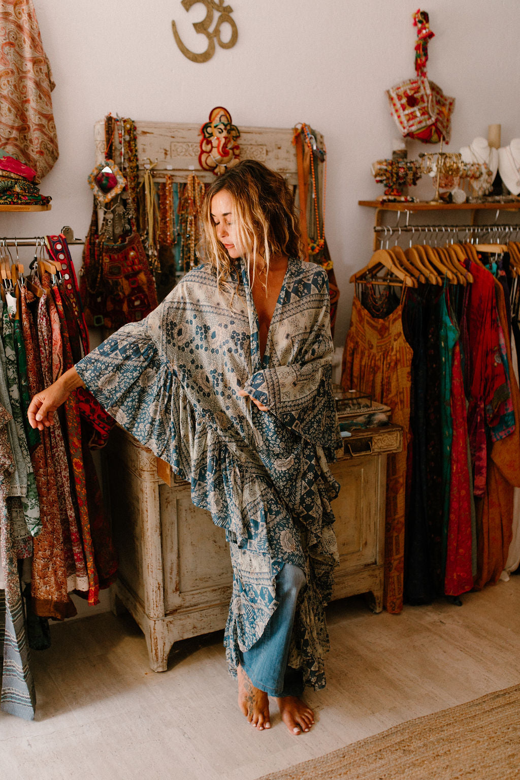 Satine Kimono Print