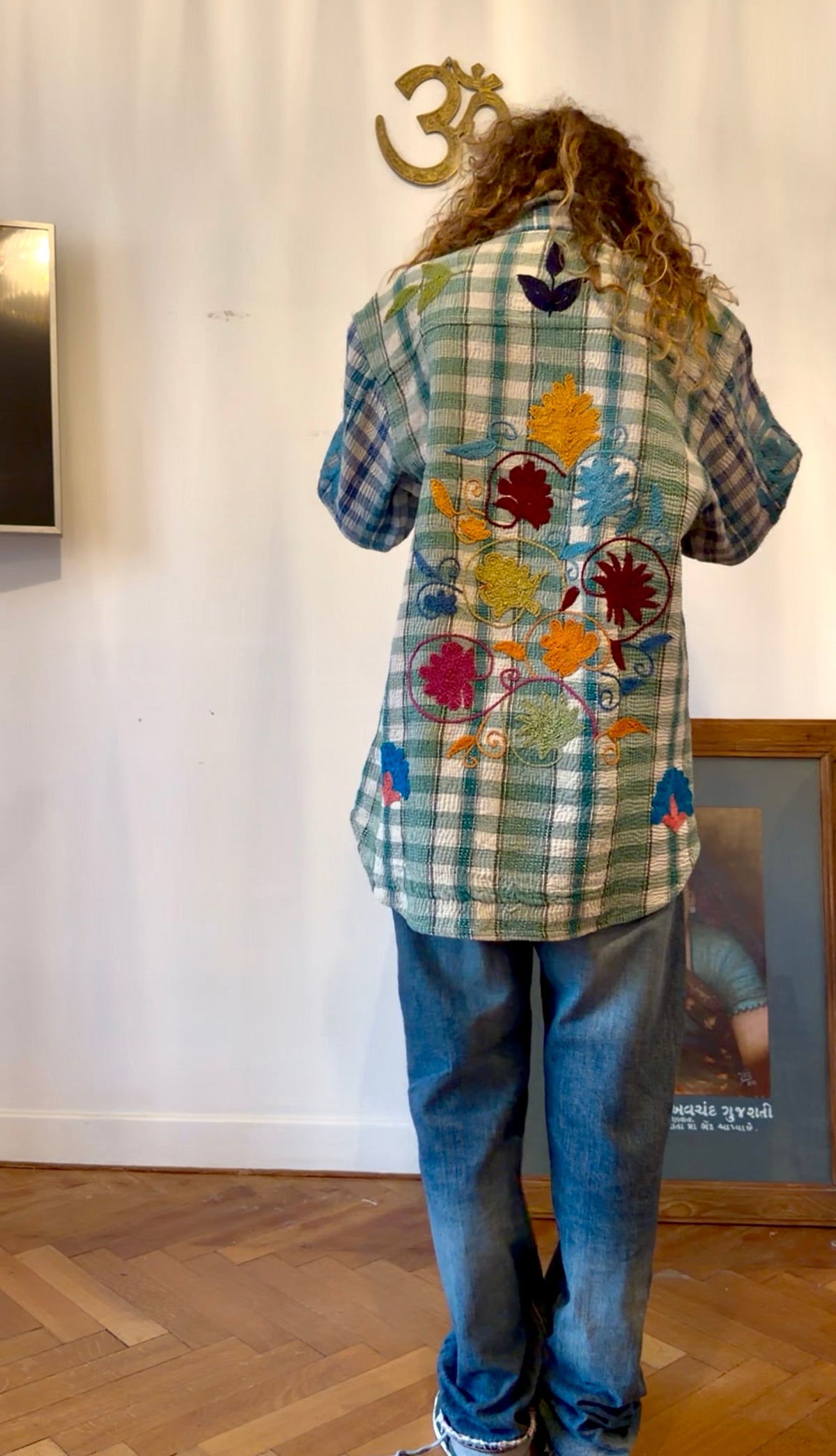 VESTE KANTHA BRODEE CARREAUX