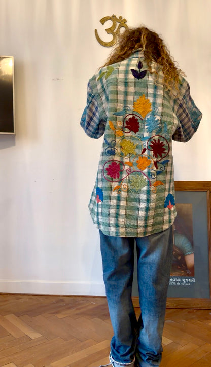 VESTE KANTHA BRODEE CARREAUX