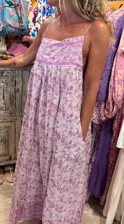 Camelia Long Dress Pink