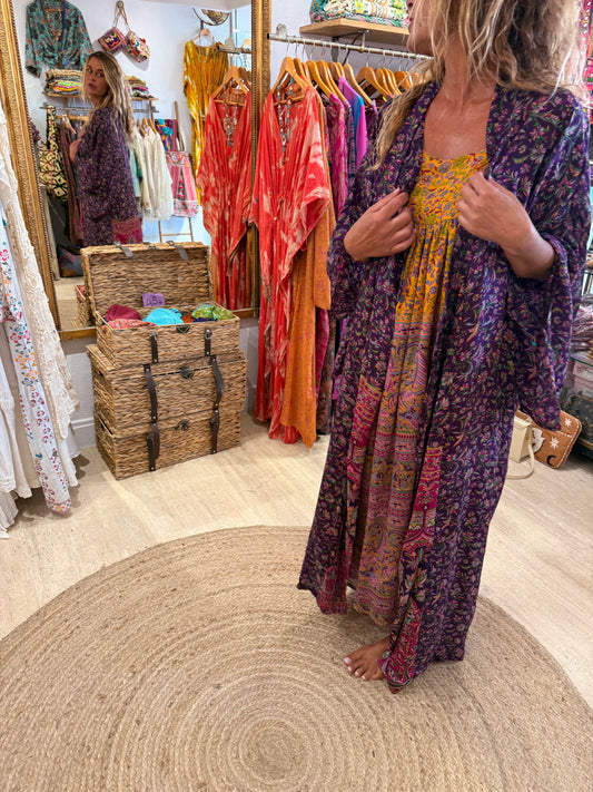 Kimono Silk Purple