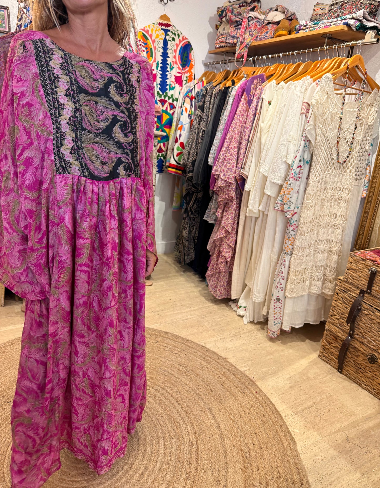 Silk Dress Pink
