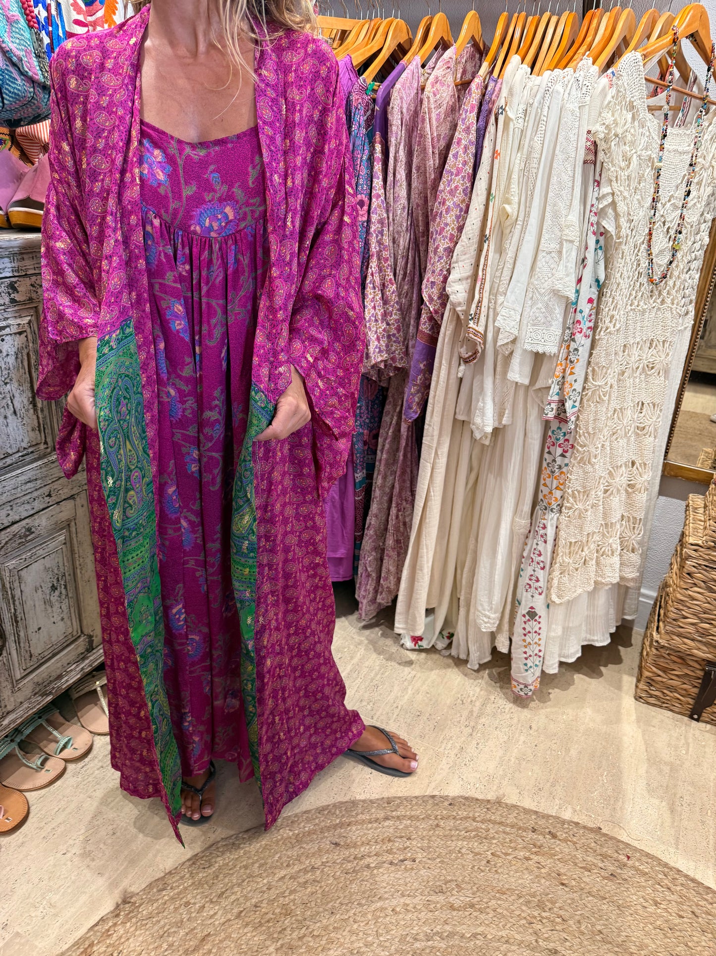 Kimono Silk Pink