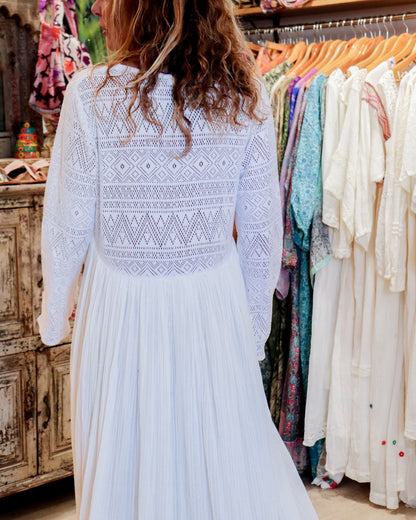 Brigitte Crochet Dress