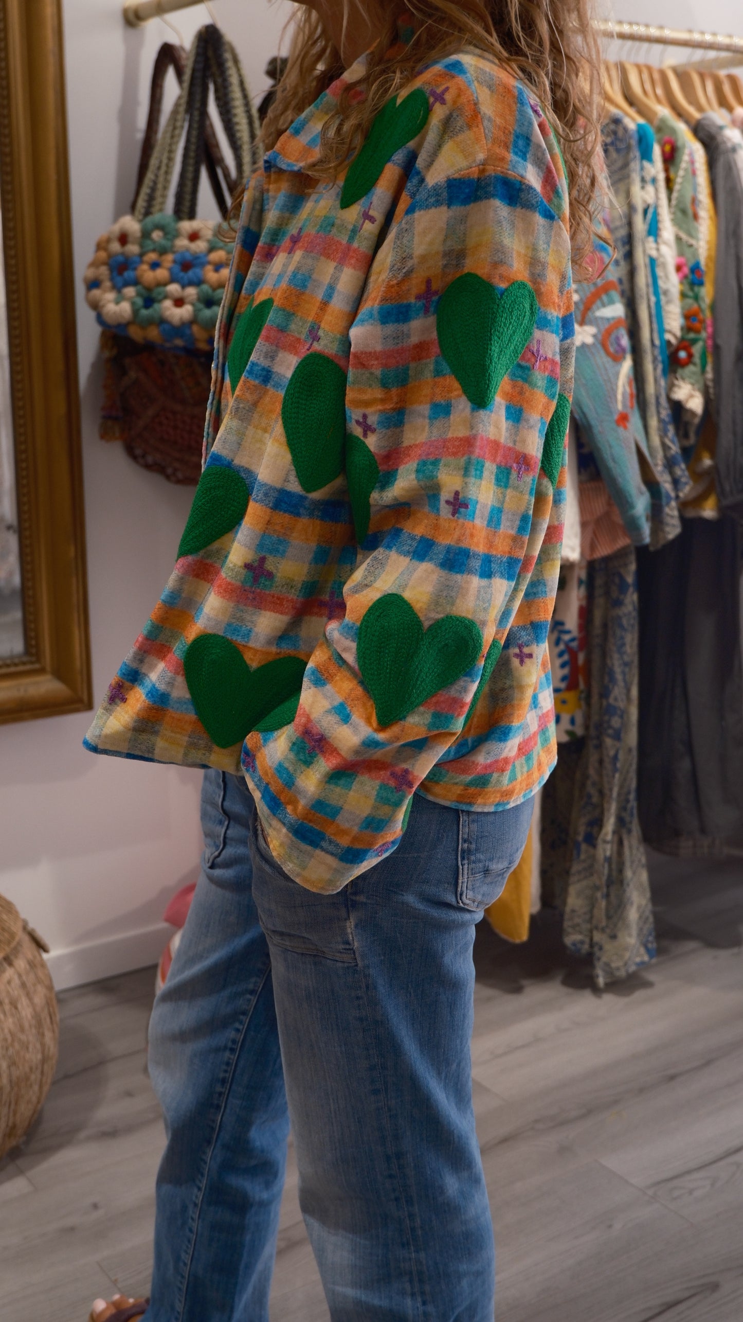 VESTE GREEN HEART