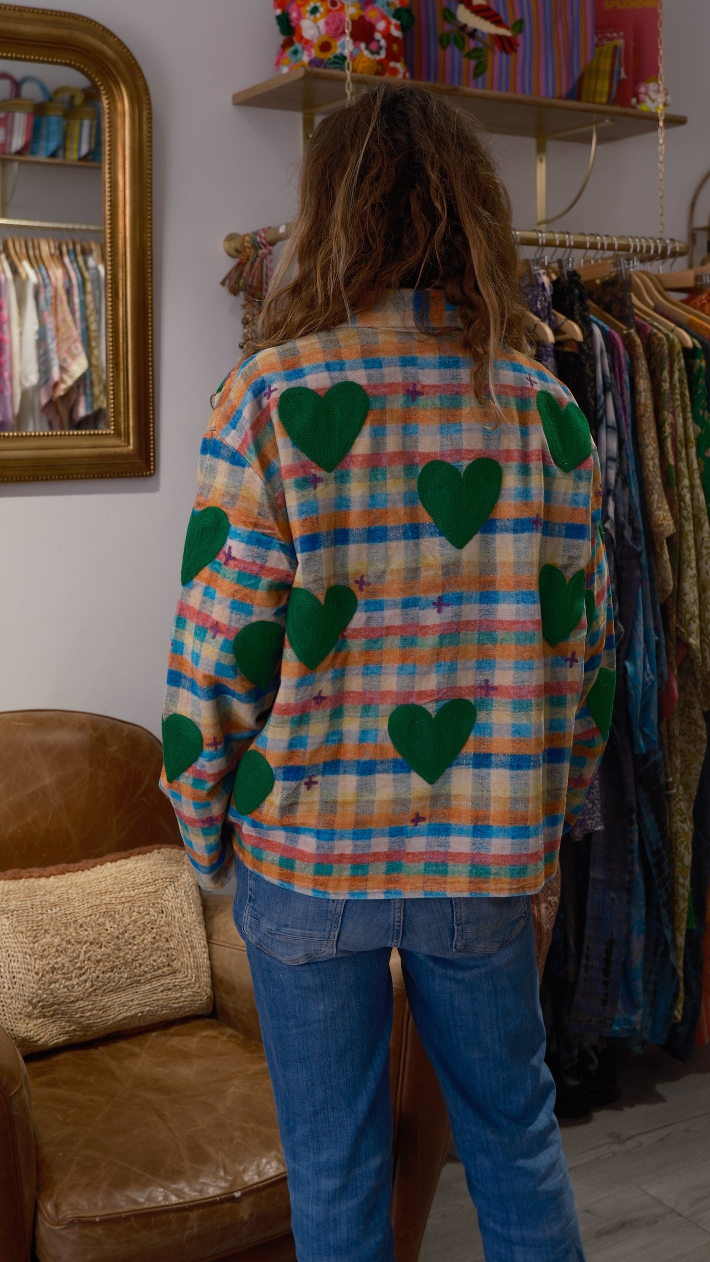 VESTE GREEN HEART