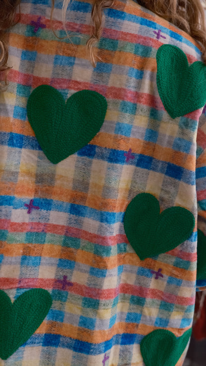 VESTE GREEN HEART