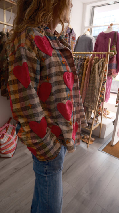 VESTE PINK HEART